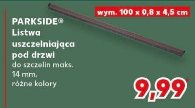 Listwa uszczelniająca PARKSIDE Listwa uszczelniająca pod drzwi promocja w Kaufland