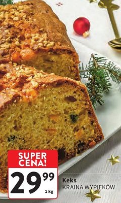 Keks KRAINA WYPIEKÓW promocja w Intermarche