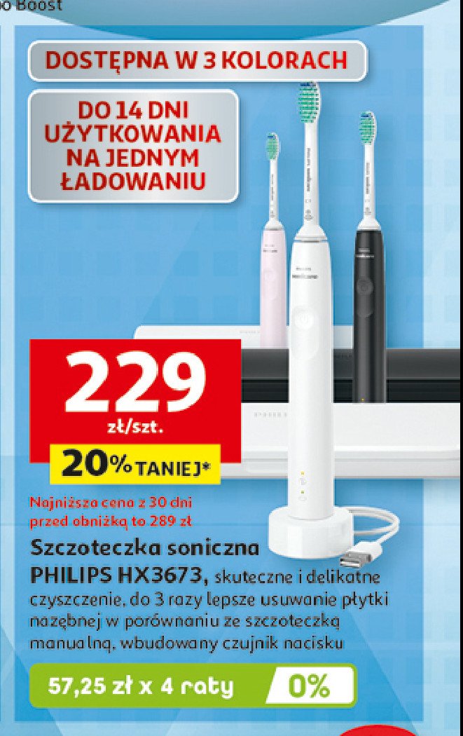 Szczoteczka hx3673 Philips promocja