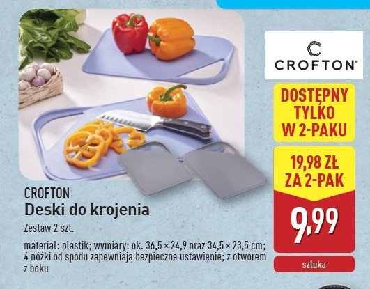 Deski do krojenia promocja w Aldi