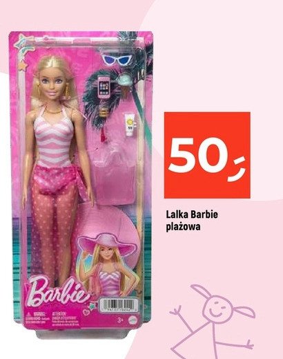 Barbie plażowa Mattel promocja