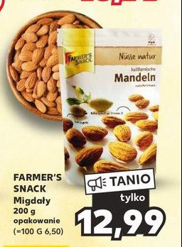 Migda艂y Farmer's snack promocja
