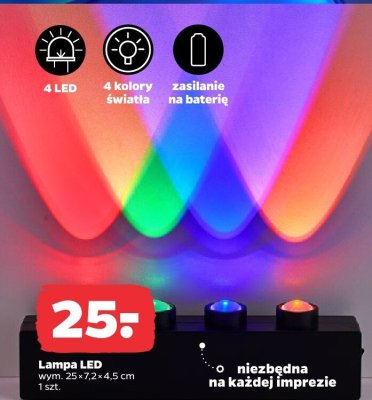 Lampa led promocja w Netto