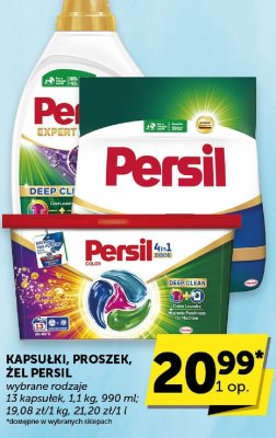 Kapsułki, proszek, żel Persil wybrane rodzaje promocja w Euro Sklep