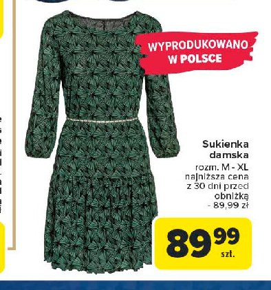 Sukienka damska m-xl promocja w Carrefour