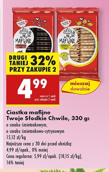 Ciastka mafijne lemon Twoje s艂odkie chwile promocja