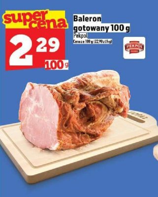 Baleron gotowany promocja w TOPAZ