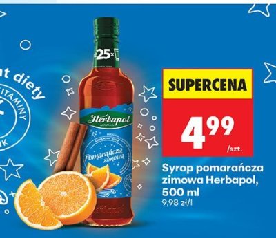 Syrop pomarańcza zimowa, 500 ml promocja w Biedronka