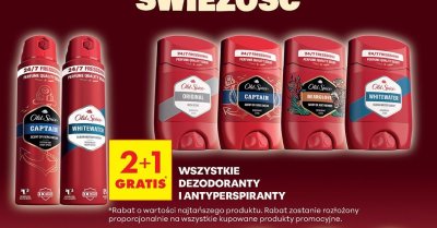 Dezodorant w sztyfcie Captain promocja w Biedronka
