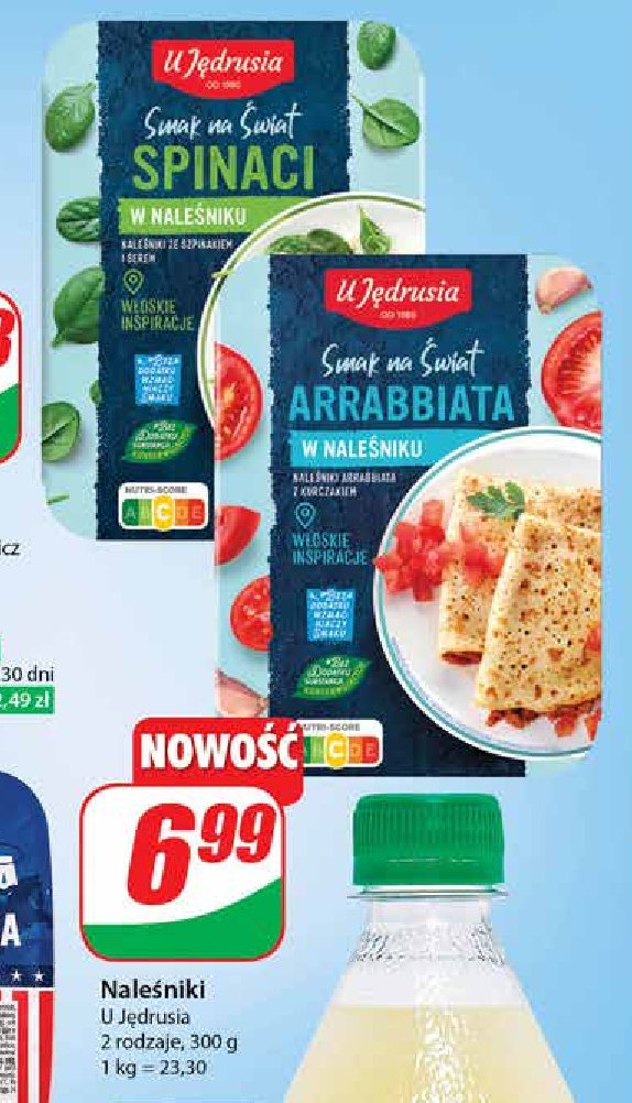 Naleśniki arrabbiata U jędrusia promocja