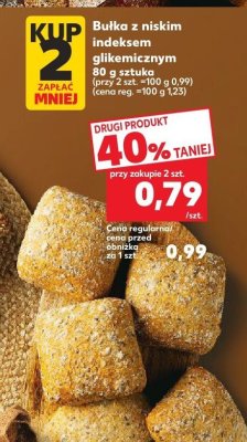 Bułka z niskim indeksem glikemicznym promocja w Kaufland