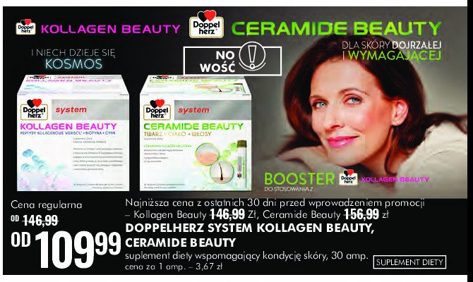 Ceramide beauty Doppelherz system promocja w Super-Pharm