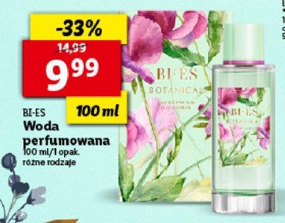 Woda perfumowana Bi-es botanical promocja