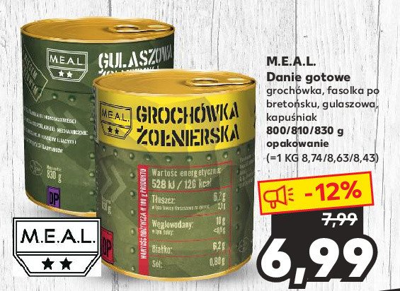 Fasolka po breto艅sku Meal promocja