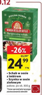 Schab w sosie z imbirem Dolina Dobra promocja w Intermarche