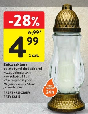 Znicz promocja w Intermarche