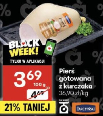 Pierś gotowana z kurczaka promocja w Delikatesy Centrum