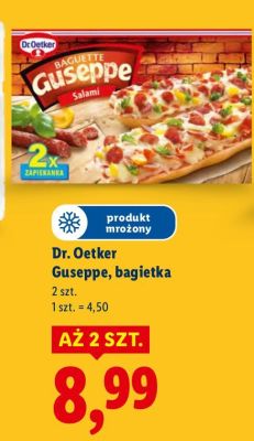 Pizza Guseppe bagietka Salami promocja w Lidl