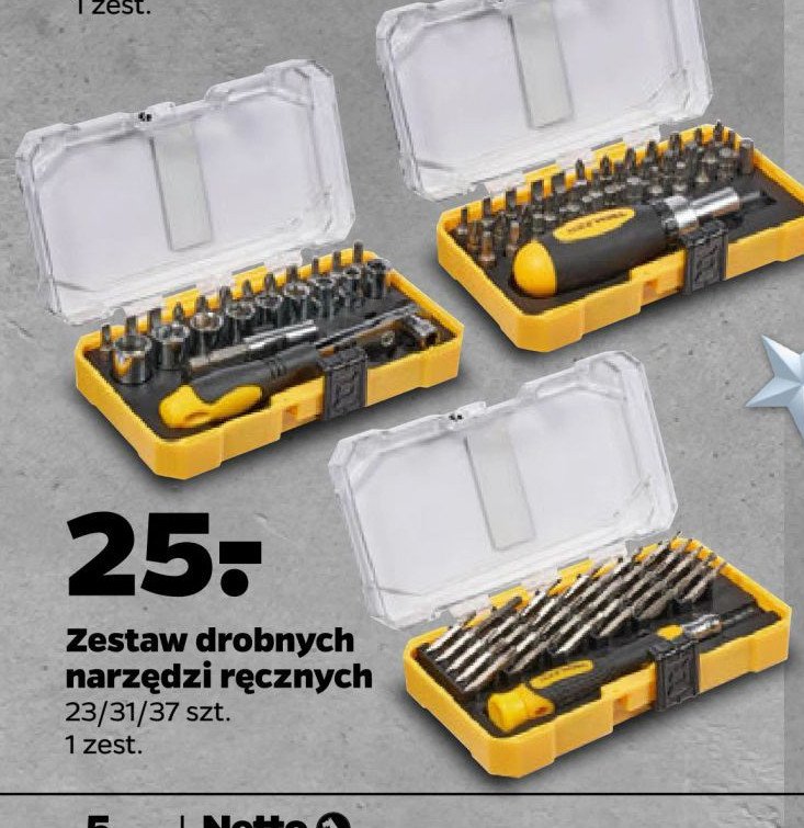 Zestaw narzędzi ręcznych promocja