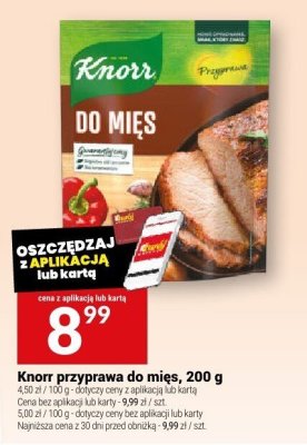 Przyprawa do mięs Knorr, 200 g promocja w Twój Market