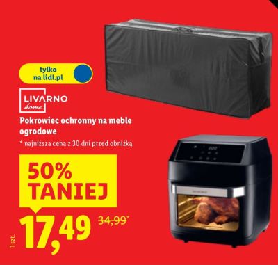 Pokrowiec ochronny na meble ogrodowe LIVARNO promocja w Lidl