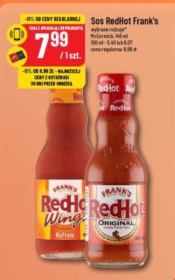 Sos original Frank's red hot promocja