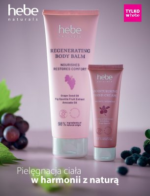 Balsam HEBE NATURALS Regenerating Body Balm do ciała promocja w Hebe