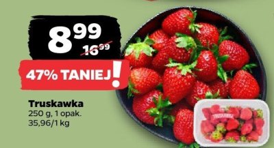 Truskawka 250 g 1 opak. promocja w Netto