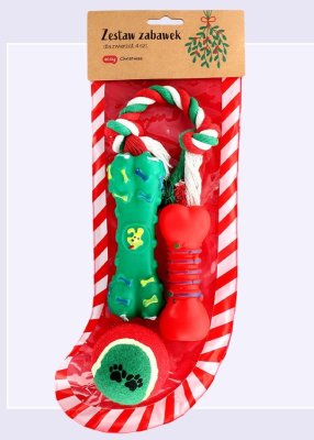 Zestaw zabawek ELOY Christmas dla zwierząt wariant 1 promocja w Rossmann