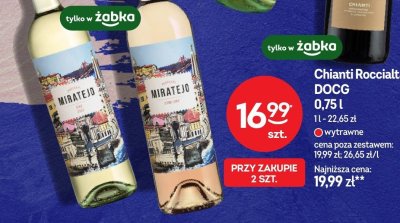 Wino Miratejo półwytrawne promocja w Żabka
