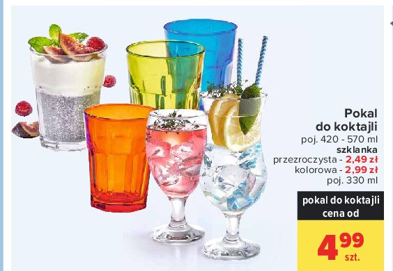 Pokal do koktajli promocja