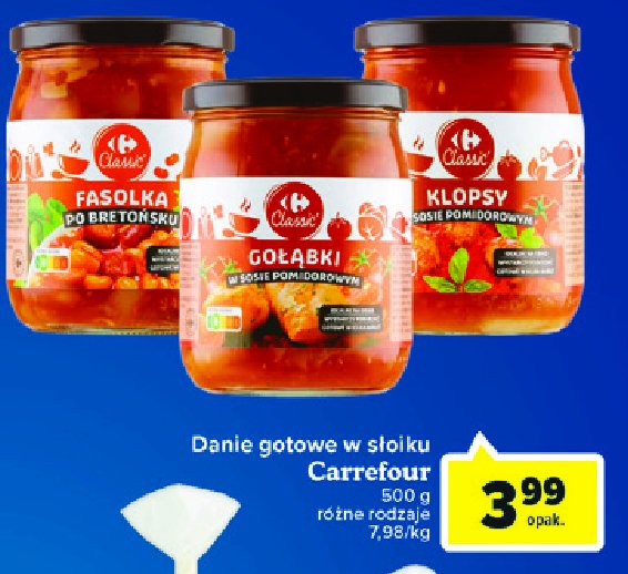 Klopsy w sosie pomidorowym Carrefour classic promocje