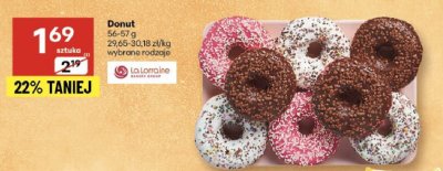 Donut milka promocja w Delikatesy Centrum