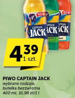Piwo Captain Jack promocja w ABC
