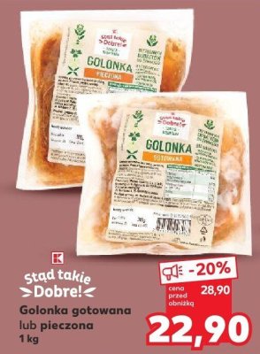 Golonka gotowana lub pieczona 1 kg promocja w Kaufland