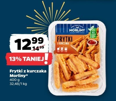 Frytki z kurczaka Morliny promocja w Netto