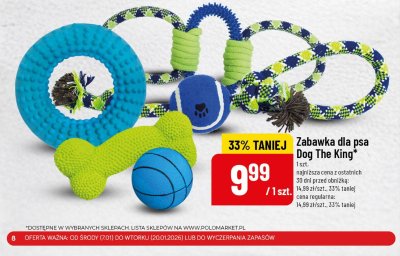 Zabawka dla psa, różne rodzaje promocja w POLOmarket