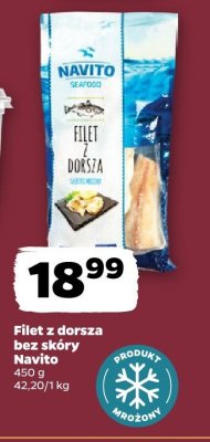 Filet z dorsza bez skóry promocja w Netto