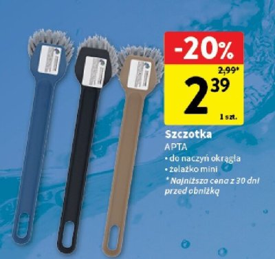 Szczotka Apta żelazko mini promocja w Intermarche