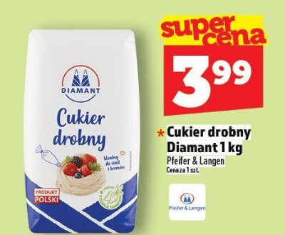 Cukier drobny Diamant 1 kg promocja w TOPAZ