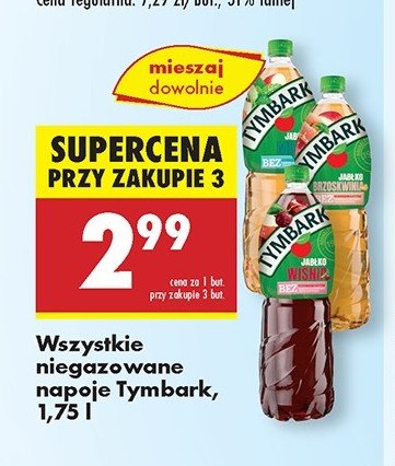 Napój jabłko-brzoskwinia Tymbark 1936 promocja w Biedronka