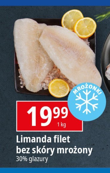 Limanda mrożona filet promocja