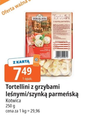 Tortellini z szynką parmeńską Kotwica promocja w Leclerc
