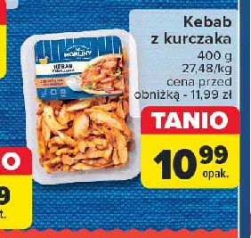 Kebab z kurczaka Morliny promocja