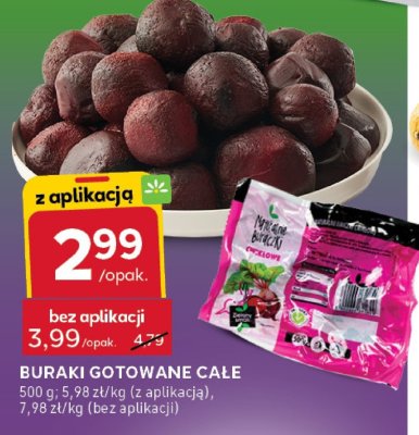 Buraki gotowane całe Stokrotka promocja w Stokrotka