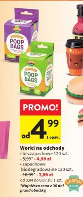 Worki na odchody bezpachowe promocja w Intermarche