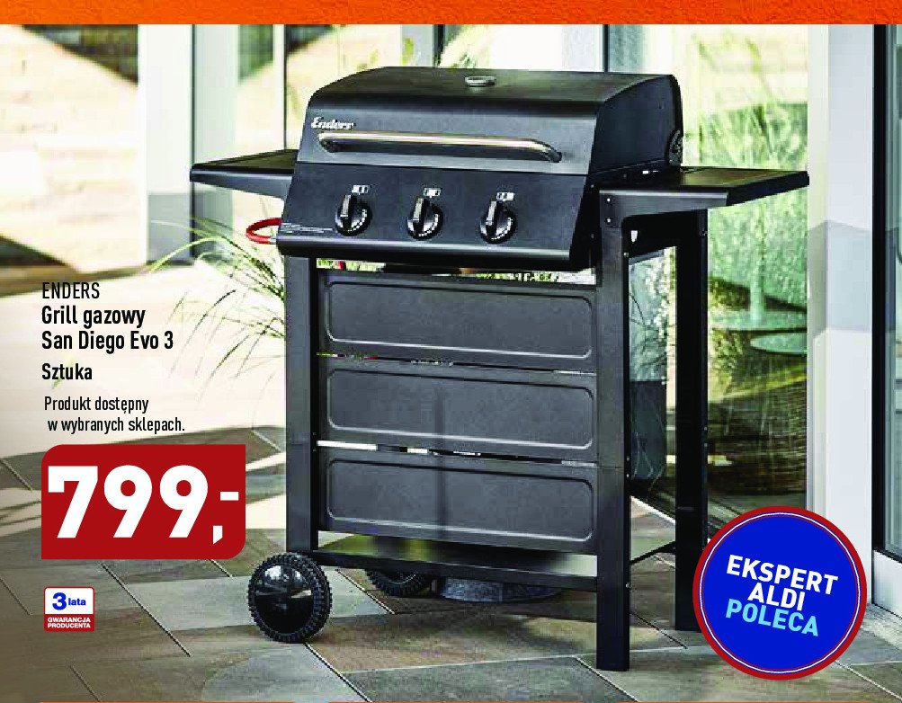 Grill san diego evo 3 ENDERS promocja