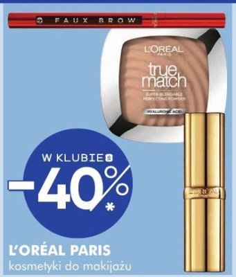 Kosmetyki do makijażu L'ORÉAL PARIS promocja w Super-Pharm