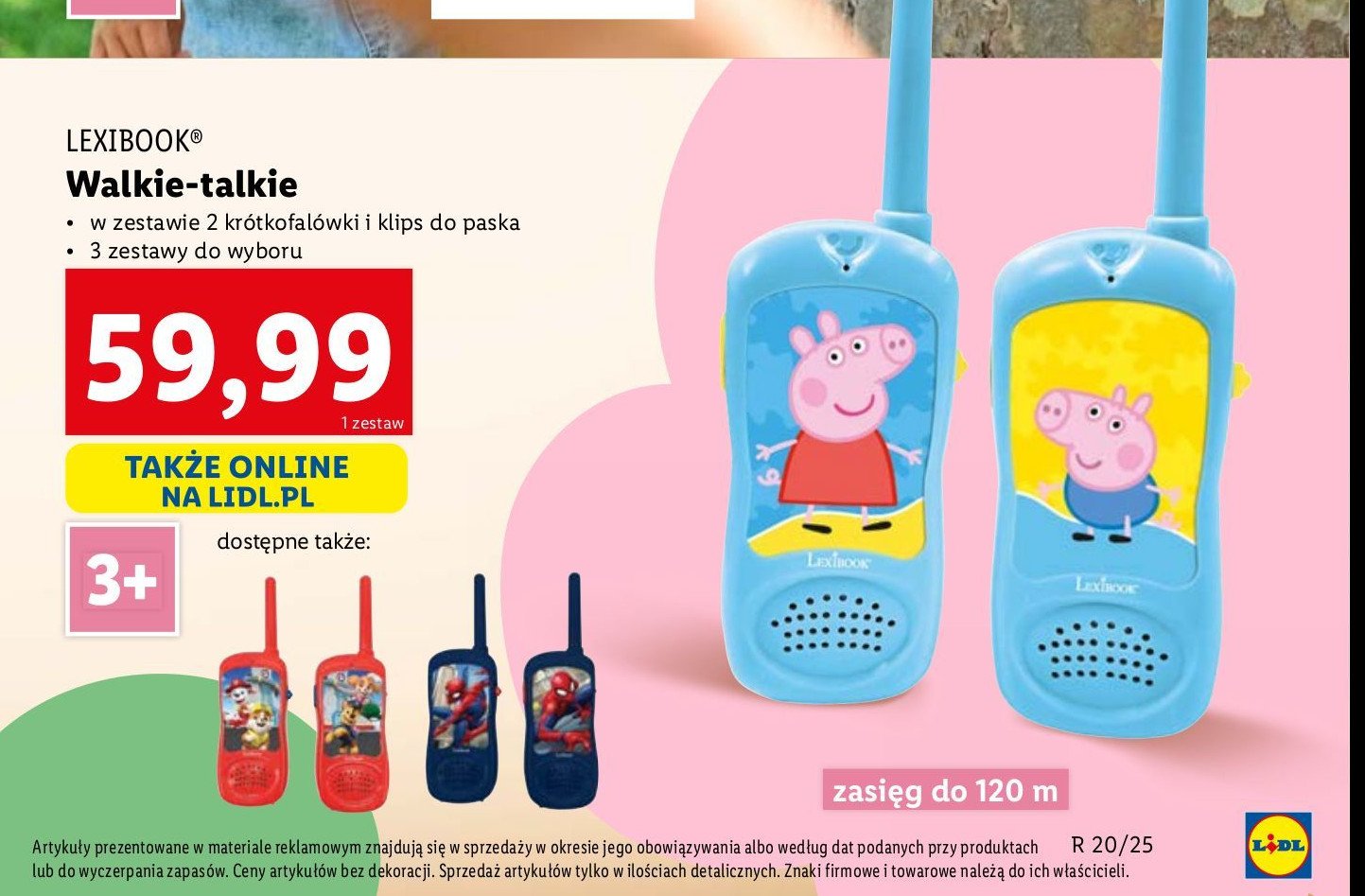 Walkie talkie psi patrol promocja