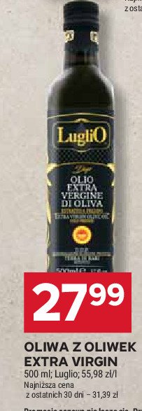 Oliwa extra virgin Luglio promocja